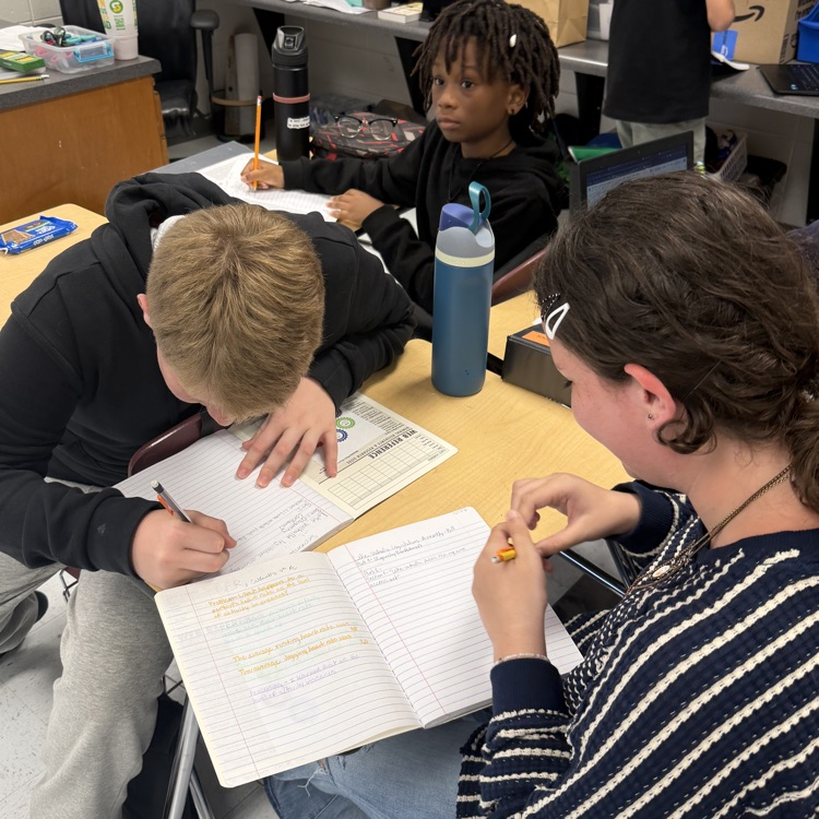students drafting bill