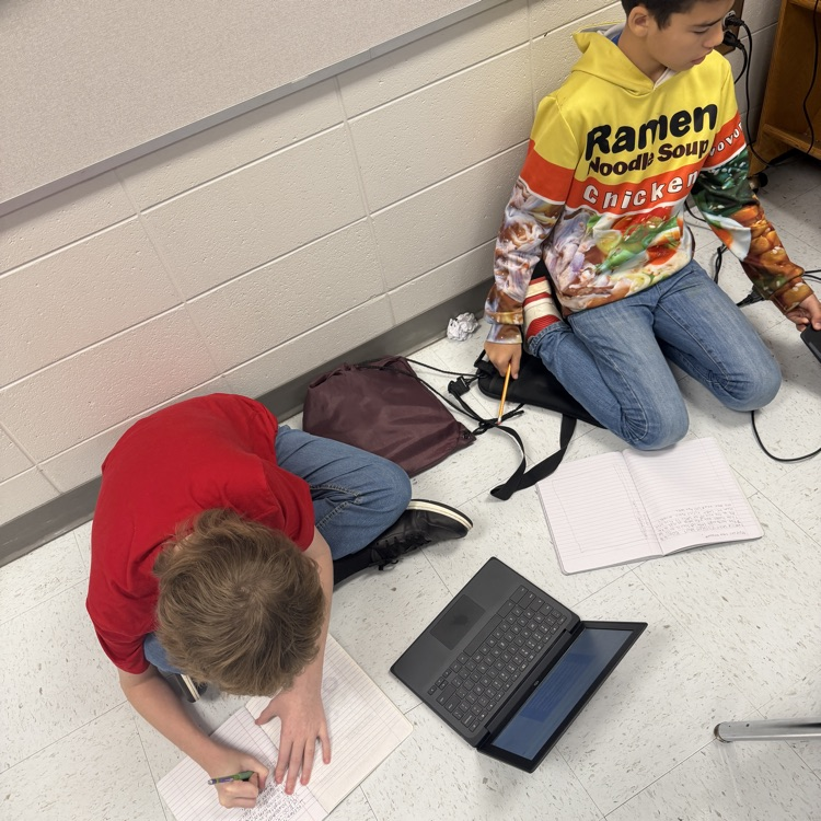 students drafting bill