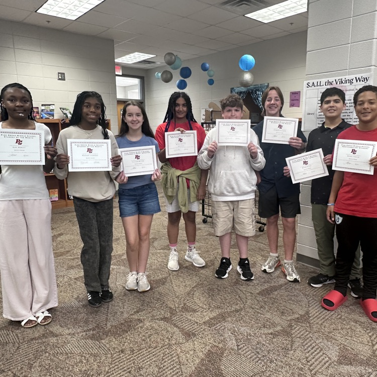 7th students of the month