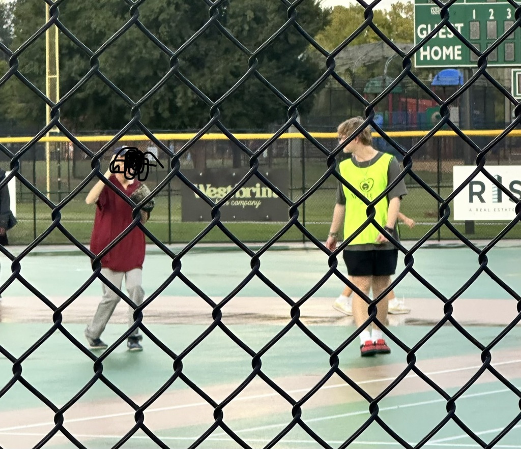 Student volunteering on the field