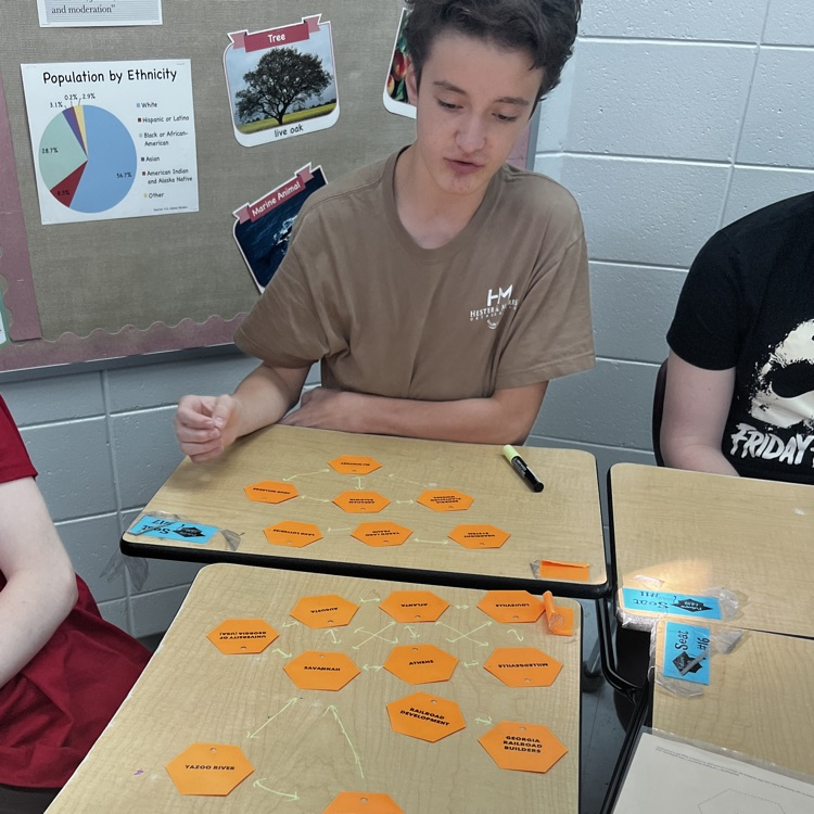 hexagonal thinking activity
