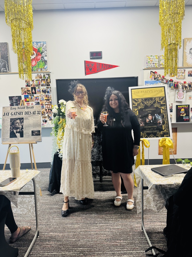 Teachers at the Gatsby celebration