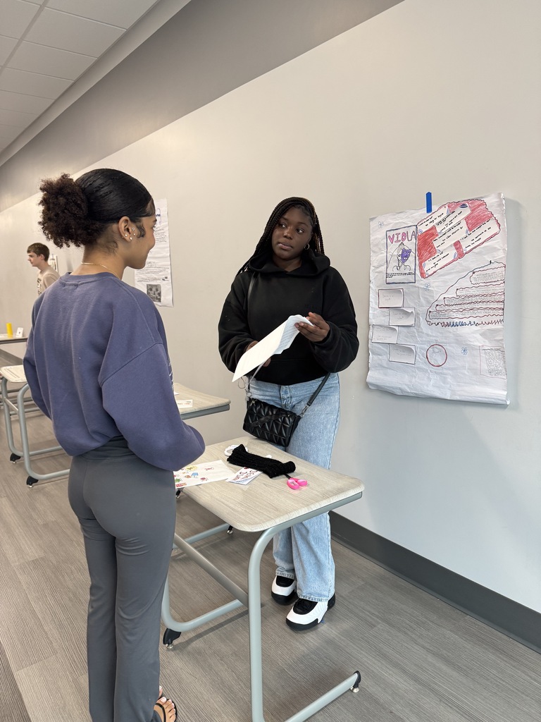 Students exploring the Shakespeare' Twelfth Night characters with museum exhibits.
