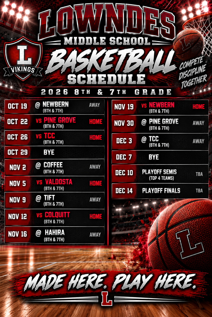 Basketball Schedule LMS