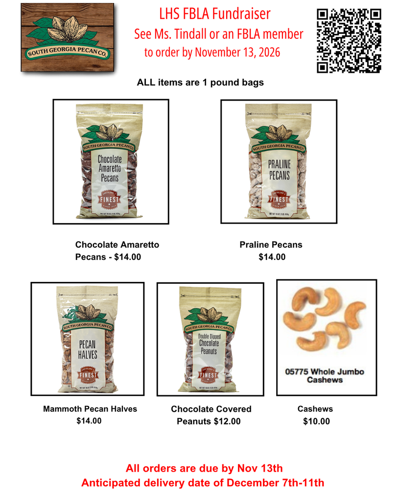 South Georgia Pecan Sales flier
