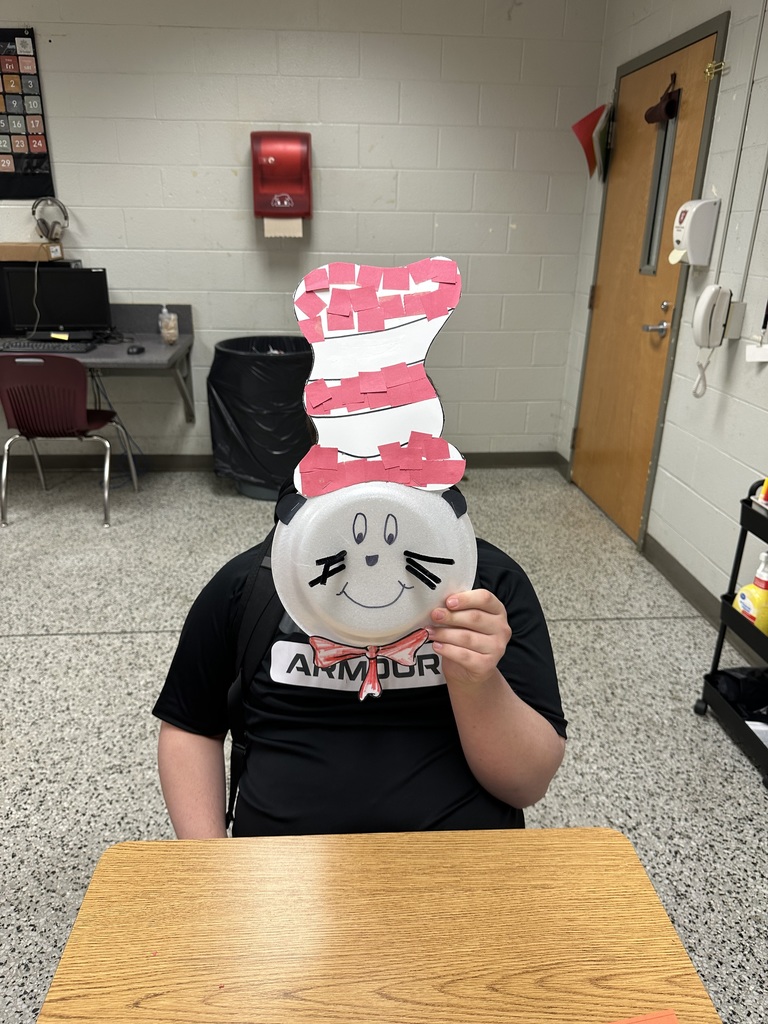 Students in Mrs. Horton's class celebrated Read Across America Day.