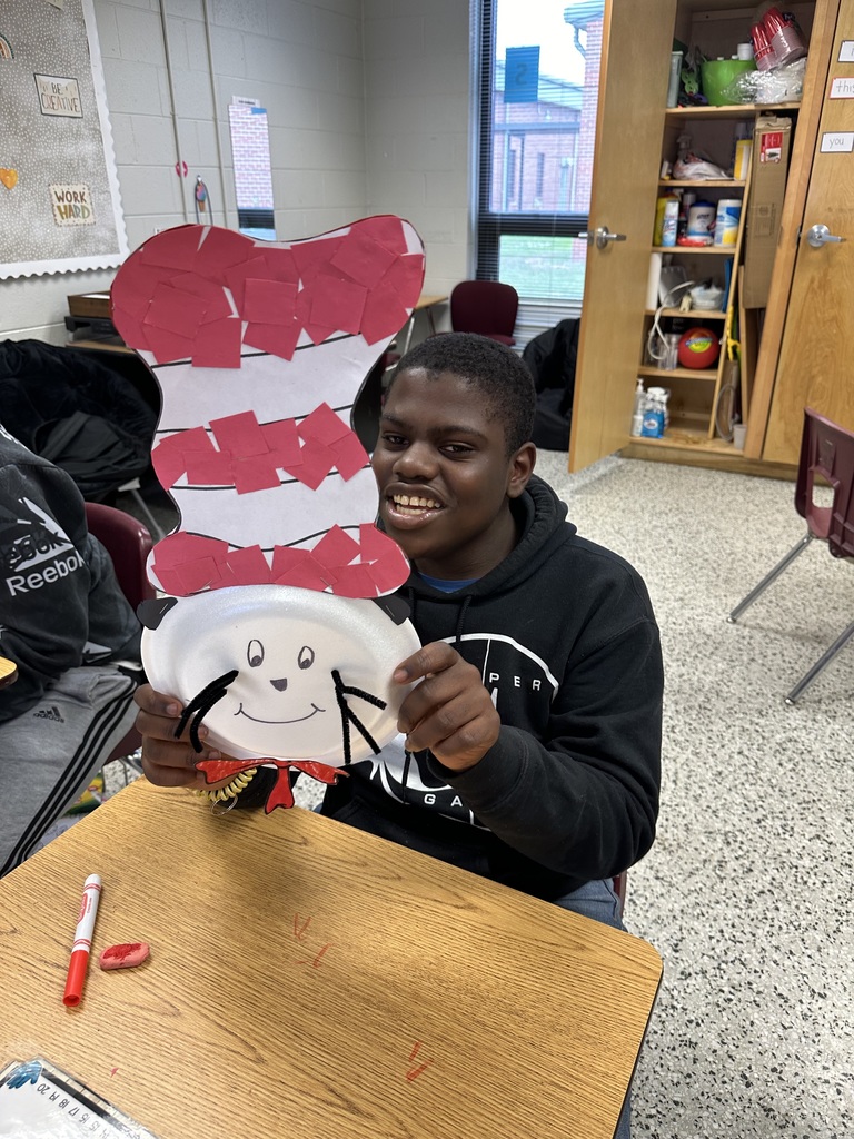 Students in Mrs. Horton's class celebrated Read Across America Day.
