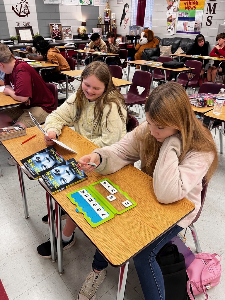 Students using VersaTiles to demonstrate their learning.