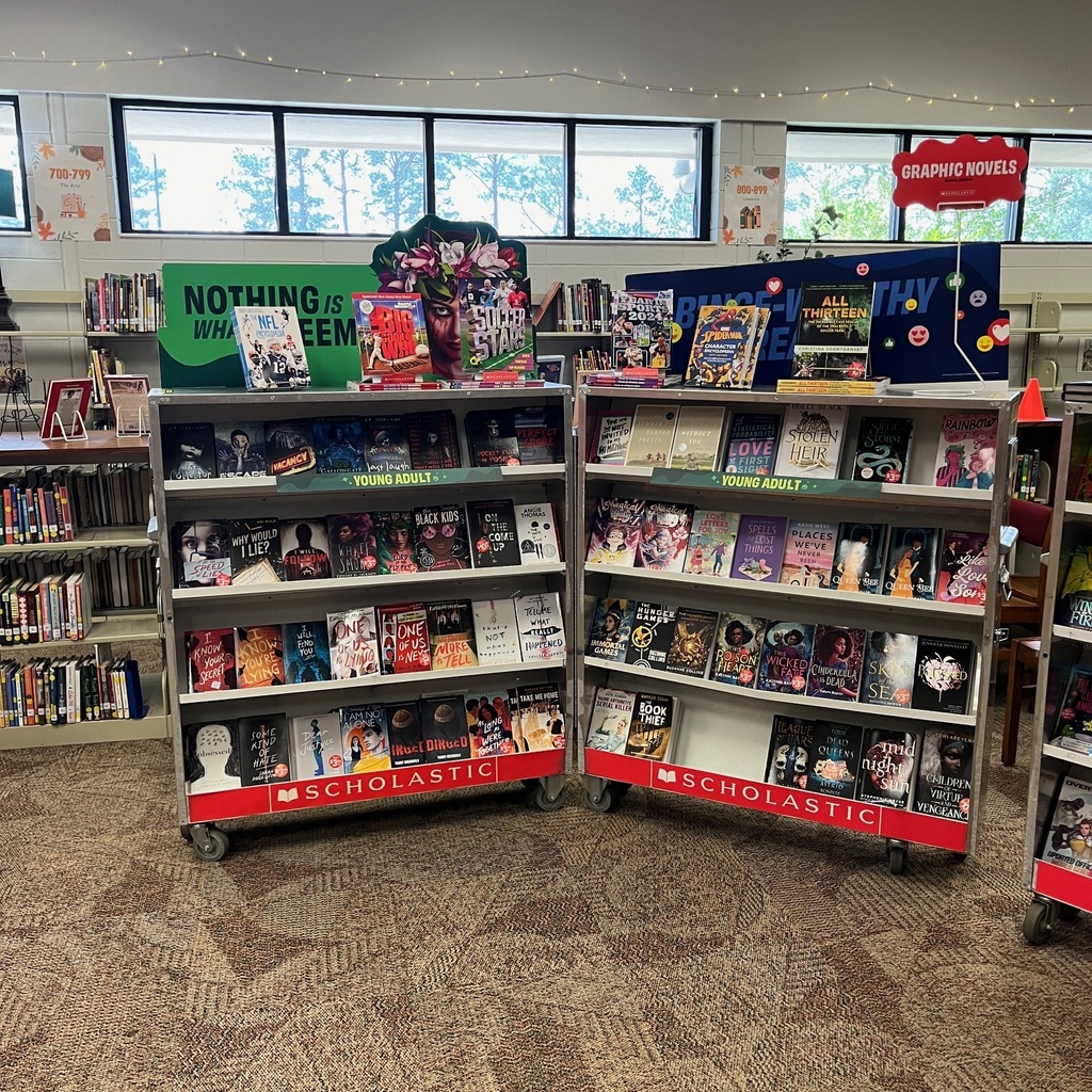 The Book Fair is at LMS until Friday! Come shop and support our school.
