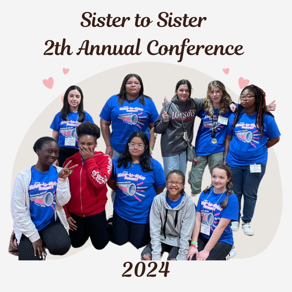 Over the weekend, these inspiring young ladies participated in the 26th Annual Sister-to-Sister Middle School Girls Summit at Valdosta State University. The summit, centered around the theme "Find Your VOICE," featured six empowering sessions focusing on vision, optimism, identity, creativity, and empathy. 🌟 #SisterToSisterSummit #EmpoweredGirls #FindYourVoice