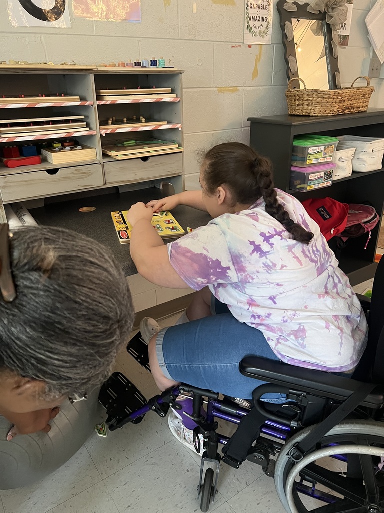 Mrs. Hamsley's classes are having a great day!