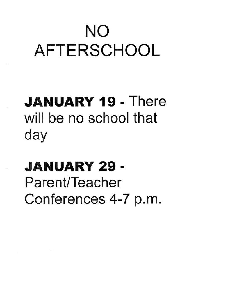 AFTER-SCHOOL INFO