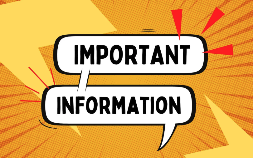 important food services information