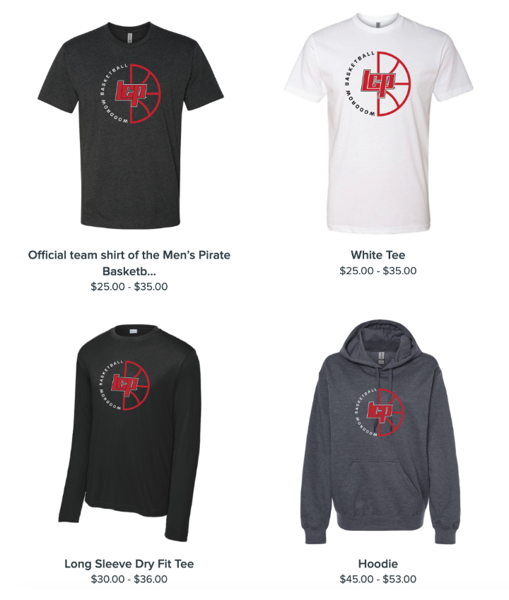 merch page
