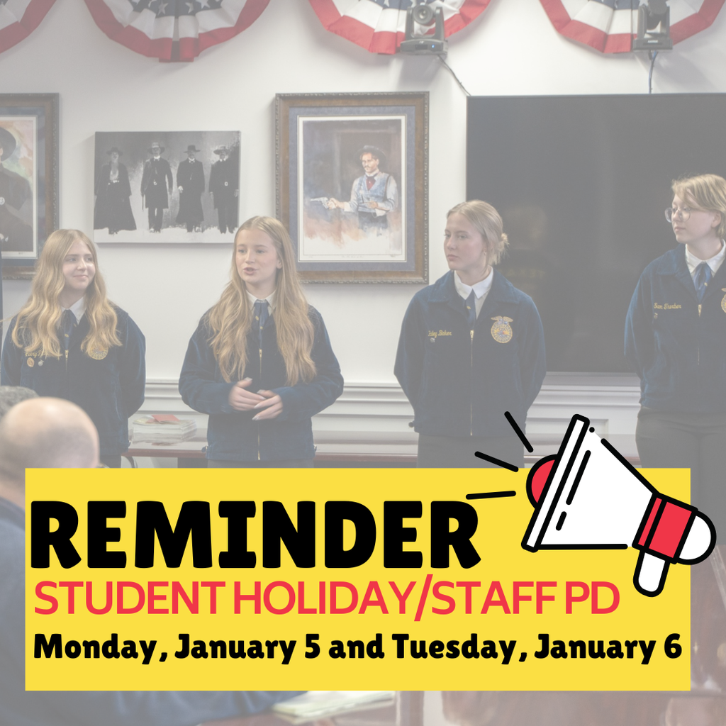 student holiday/staff pd january 5-6