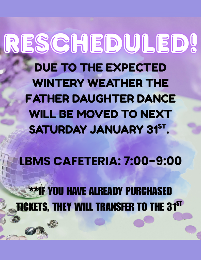 father daughter dance rescheduled