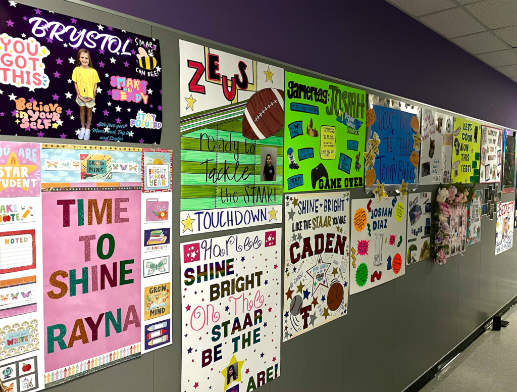STAAR encouragement posters