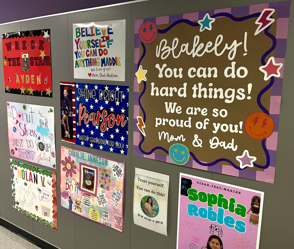 STAAR encouragement posters