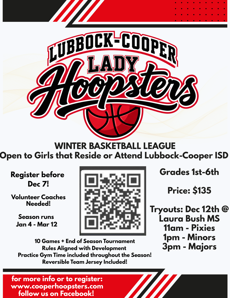 lubbock-cooper lady hoopsters