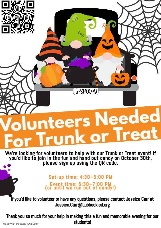 ACH Trunk-or-Treat | Carmona-Harrison Elementary School