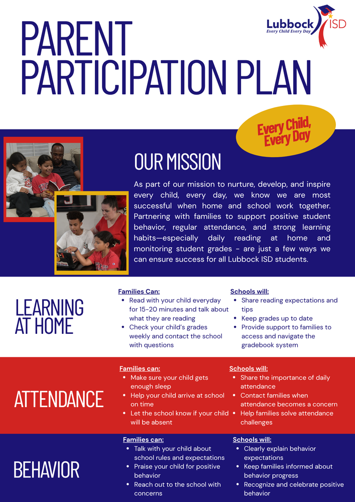 Parent Participation Plan