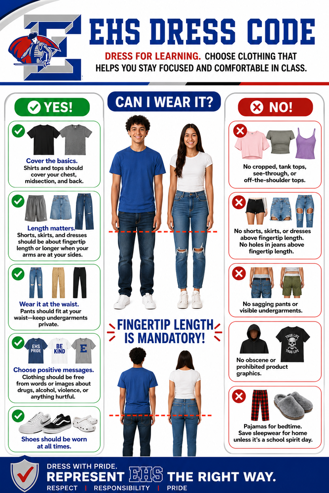 EHS Dress Code Flyer