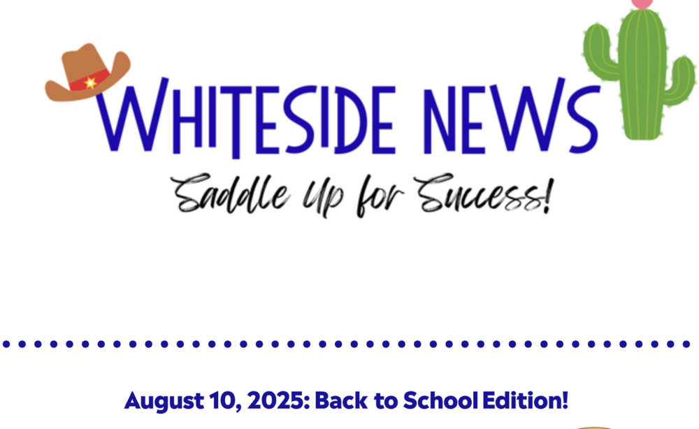Whiteside News!