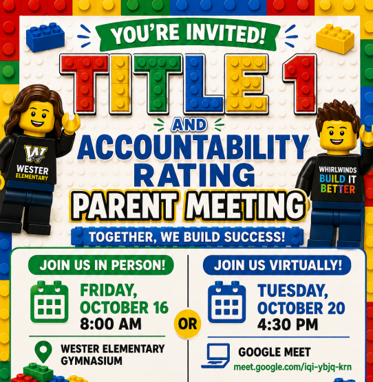Title 1 meeting dates