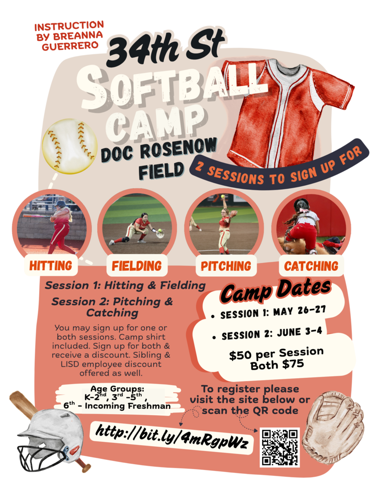 34 St. Softball Camp
