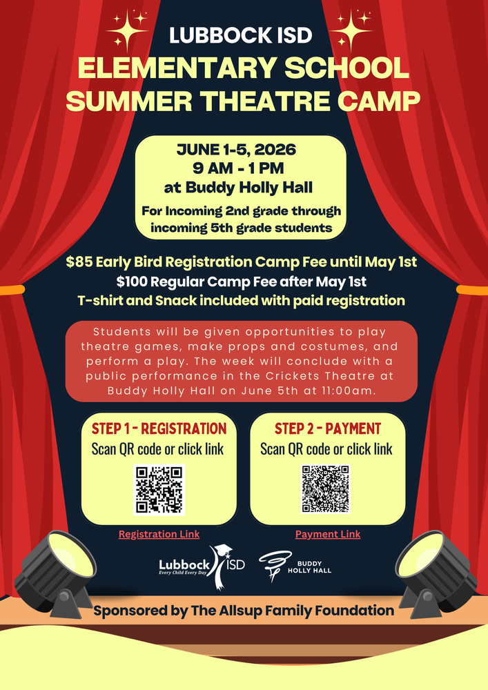 Elem. Summer Theatre Camp