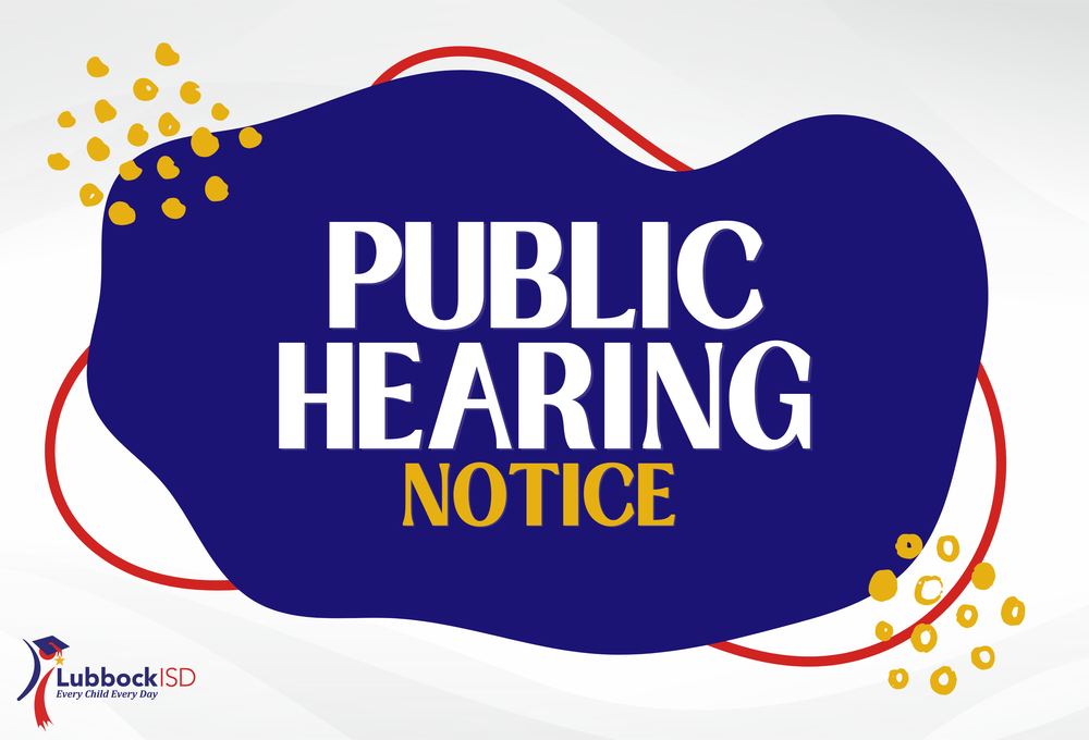 Public hearing notice