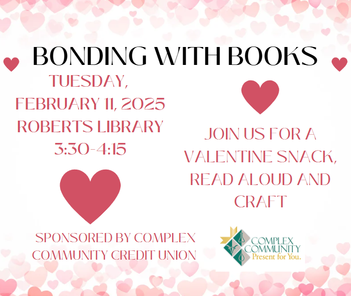 Bonding with Books Reminder