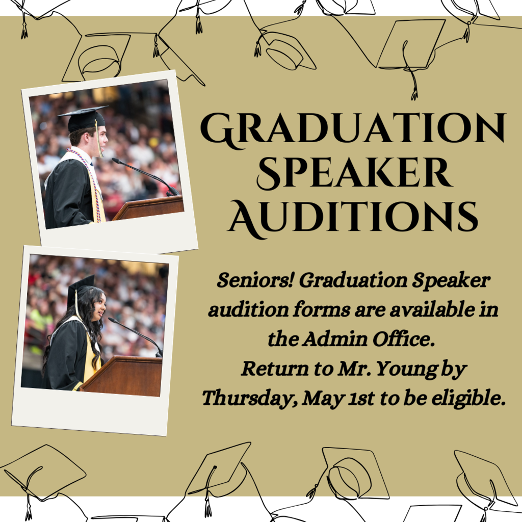 Graduation Speaker Auditions