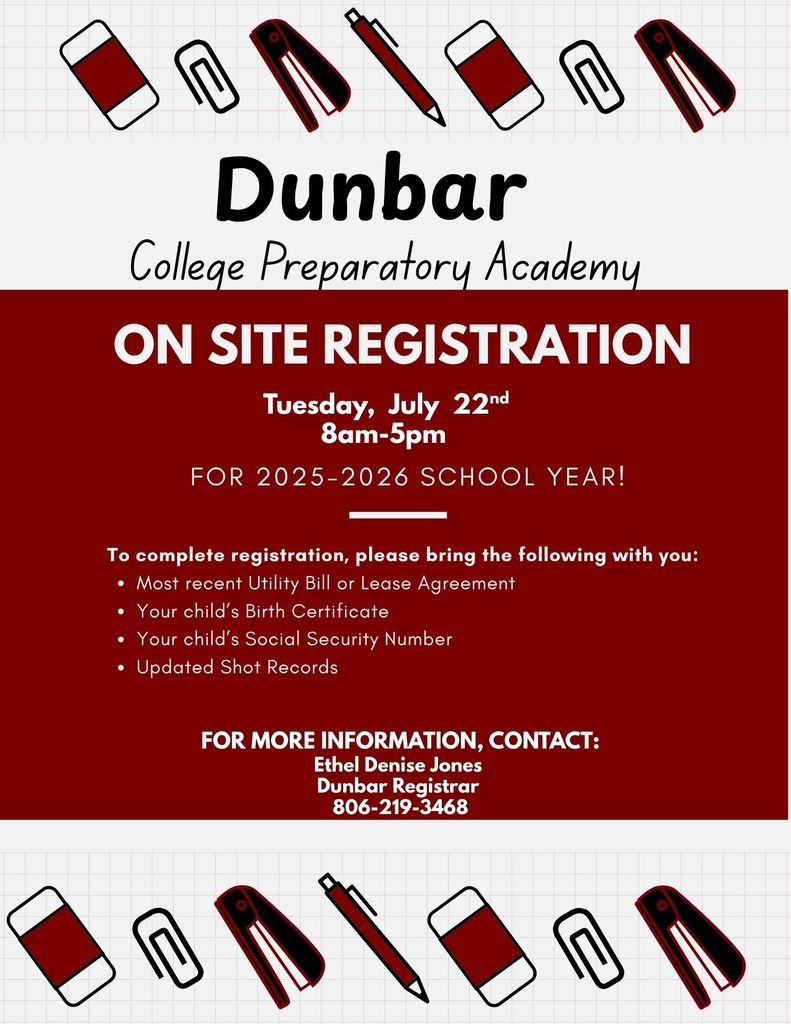 ON SITE REGISTRATION JULY 22ND 8:00 - 5:00