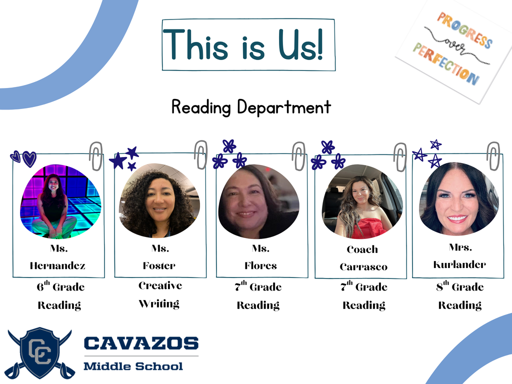 Cavazos Reading Department