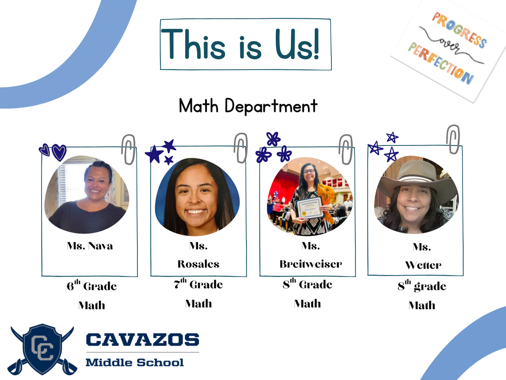 Cavazos Math Department