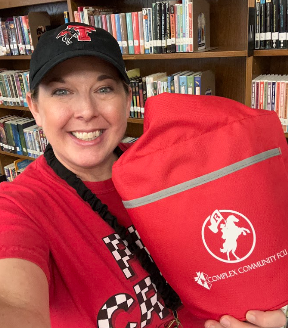 CCFCU gift lunch box with snacks