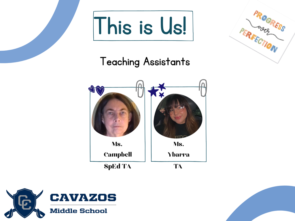 Cavazos Teaching Assistants