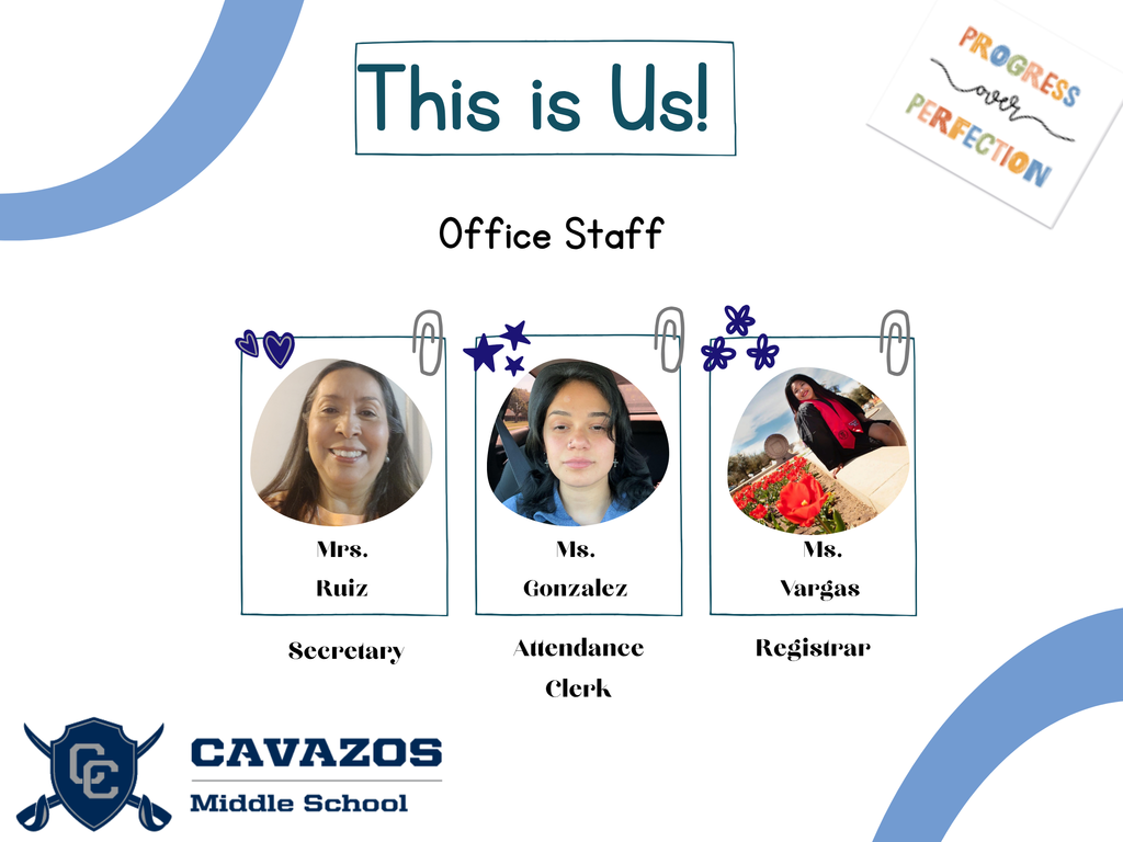 Cavazos Front Office Team