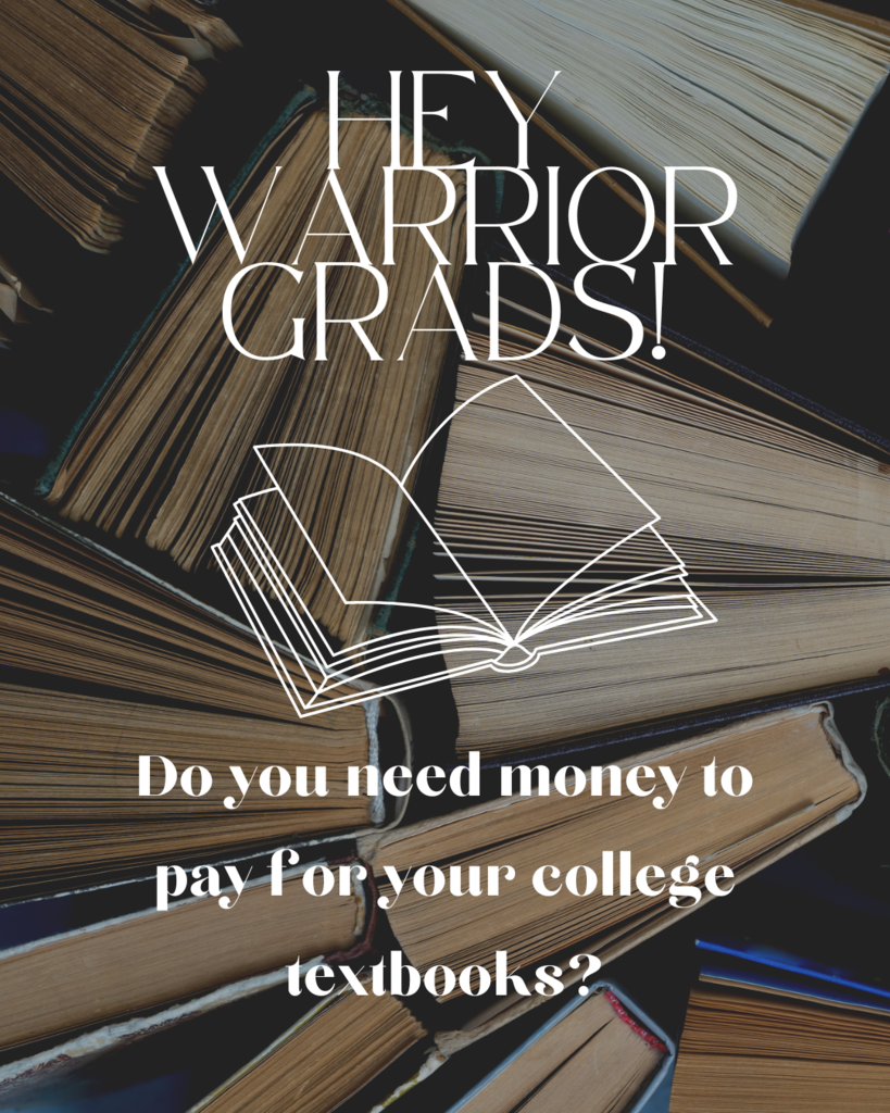 Warrior Grads Textbook Scholarship