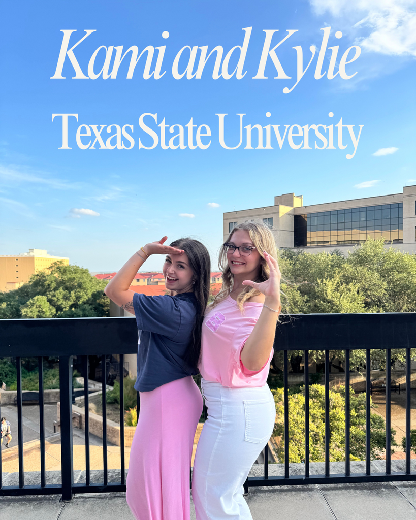 Kami and Kylie at Texas State