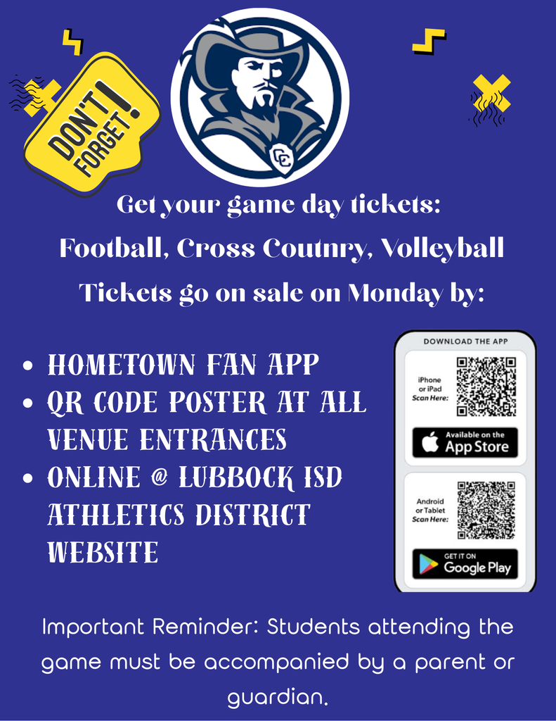 Game ticket information