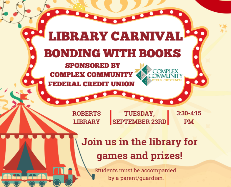 Bonding with Books flyer