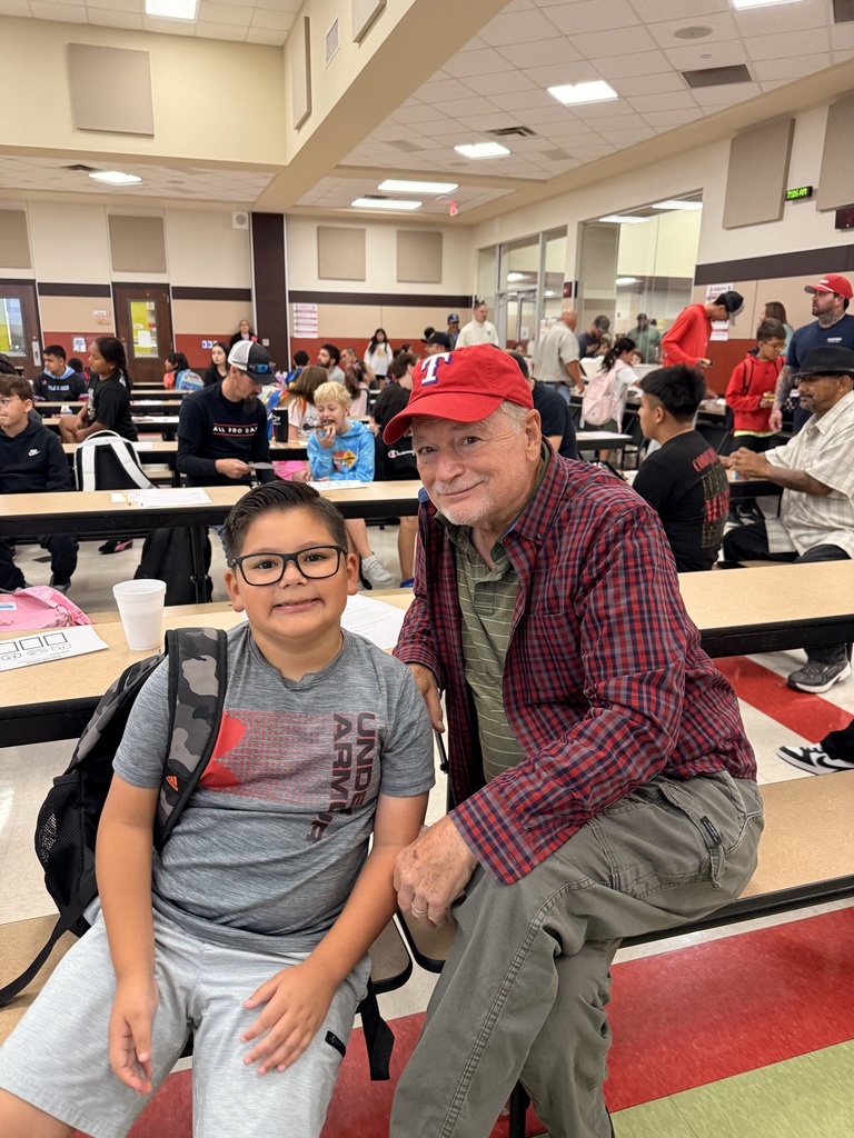 Parent and child at all pro dad meeting