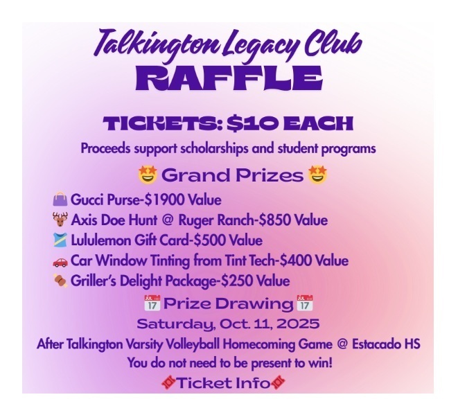 Legacy raffle