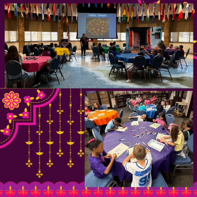 first grade field trip to Texas Tech International Cultural Center