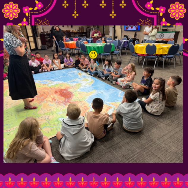first grade field trip to Texas Tech International Cultural Center