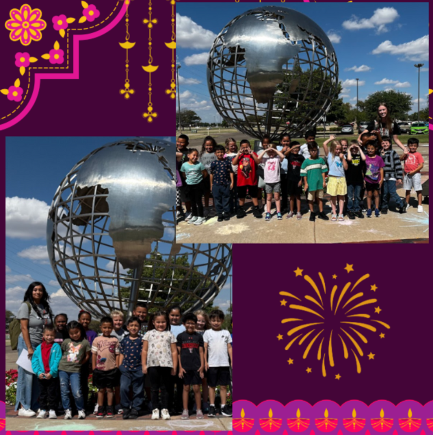 first grade field trip to Texas Tech International Cultural Center
