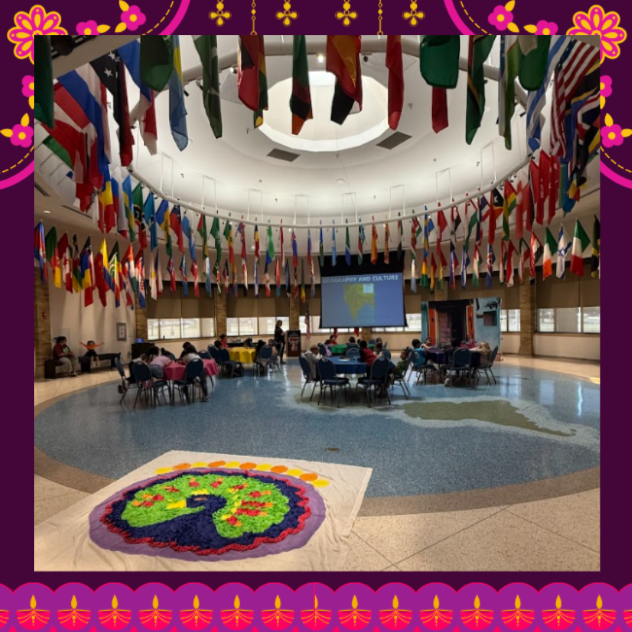 first grade field trip to Texas Tech International Cultural Center