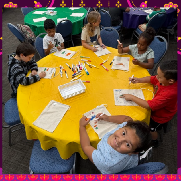 first grade field trip to Texas Tech International Cultural Center